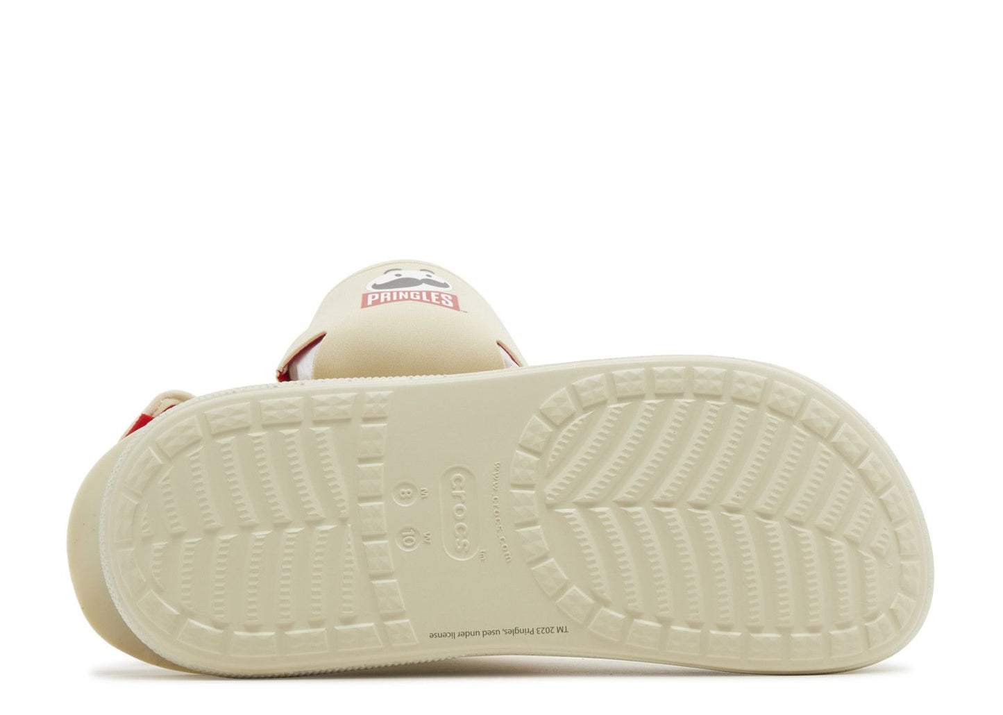 Pringles x Crocs Classic Crush Boot "Bone"