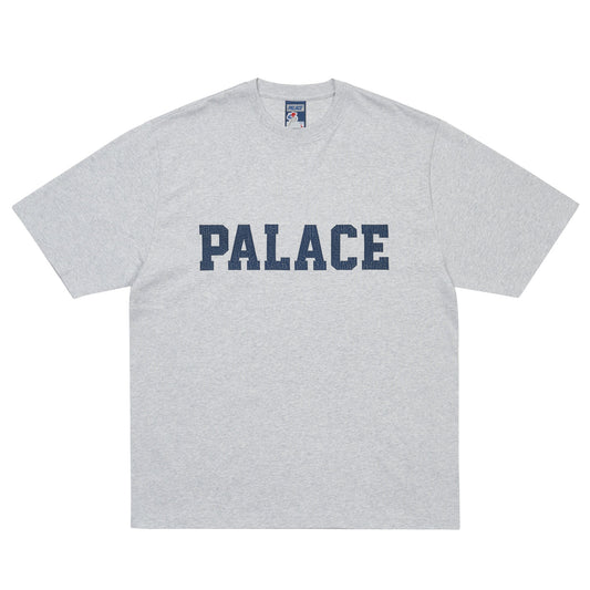 Palace College T-Shirt "Grey Marl"