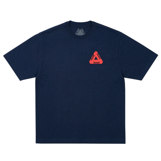 Palace Tri Lingual T-shirt "Navy"