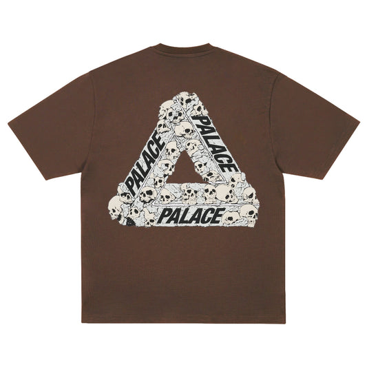 Palace Skull Tri T-Shirt "Chocco Brown"