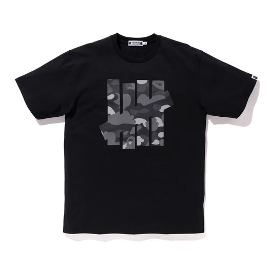 BAPE x Undefeated 5 Strikes Tee "Black"