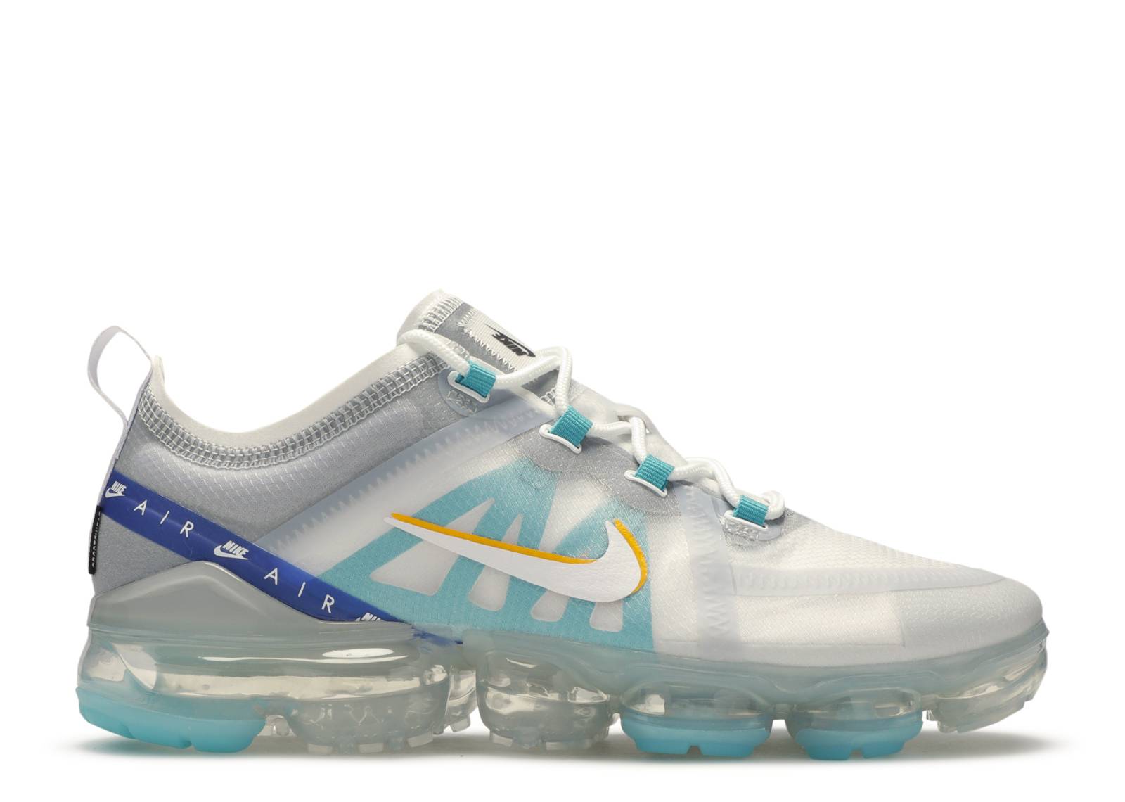 Nike Air VaporMax 2019 SE White Wolf Grey Blue SneakersClinic