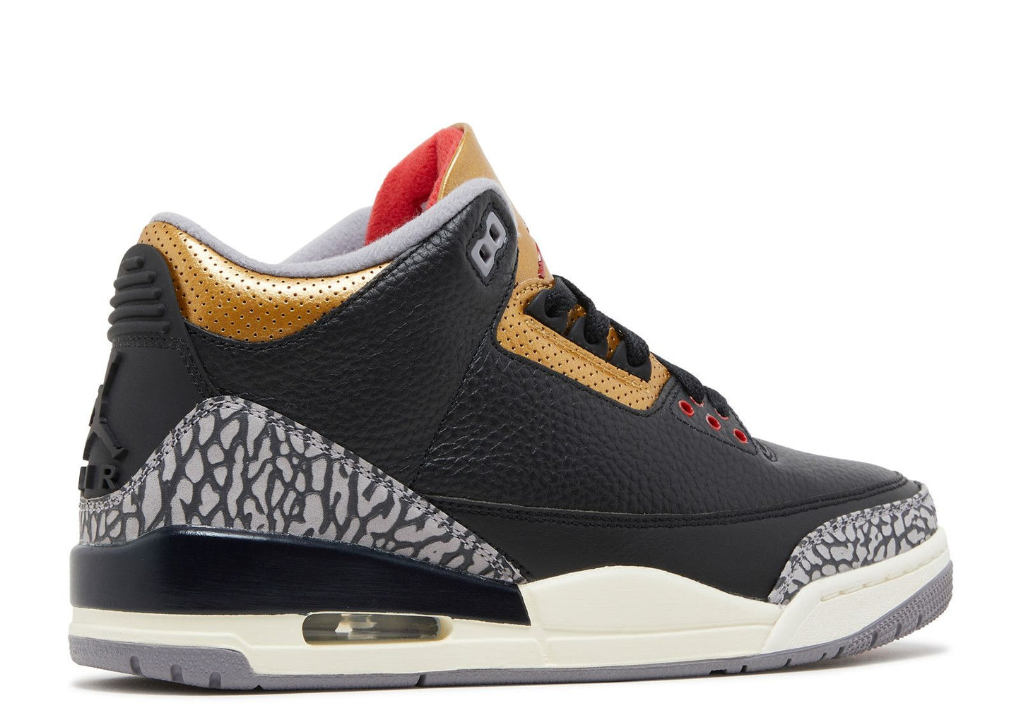 Air Jordan 3 Retro WMNS "Black Cement/Gold"
