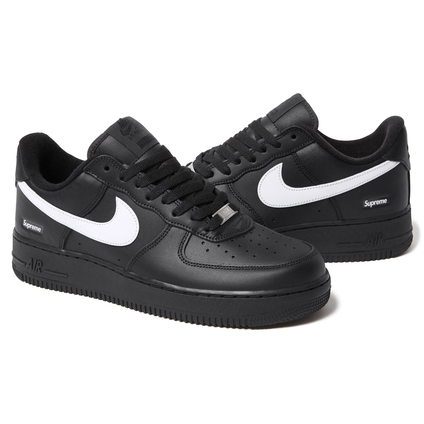 Supreme x Nike Air Force 1 Low "Box Logo - Black/White"