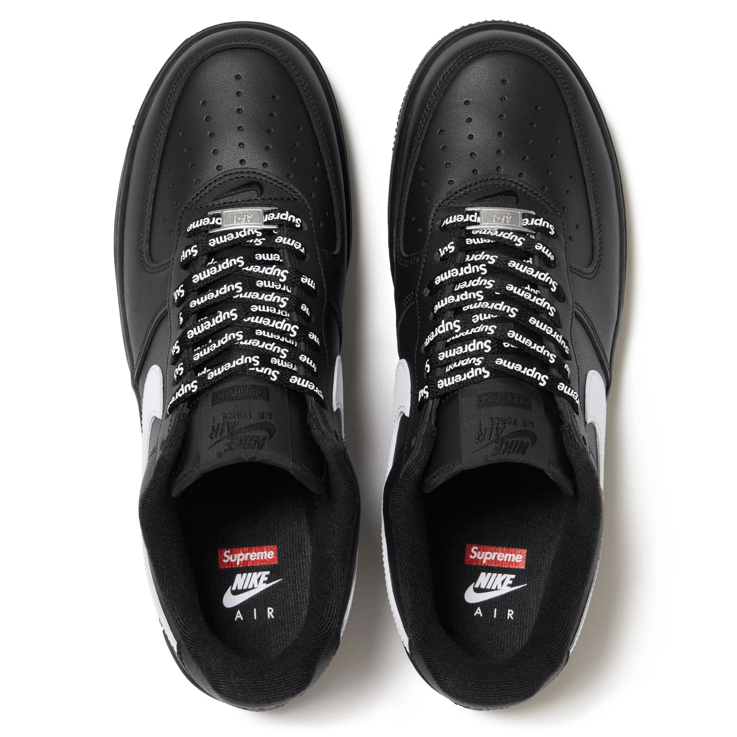 Supreme x Nike Air Force 1 Low "Box Logo - Black/White"