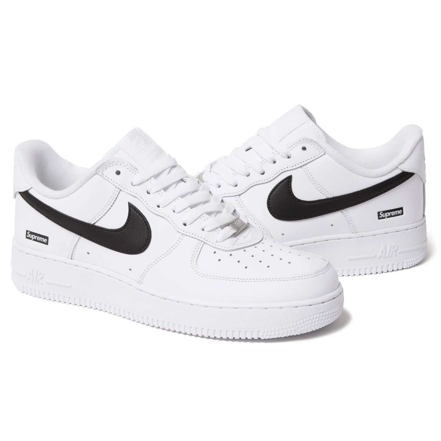 Supreme x Nike Air Force 1 Low "Box Logo - White/Black"