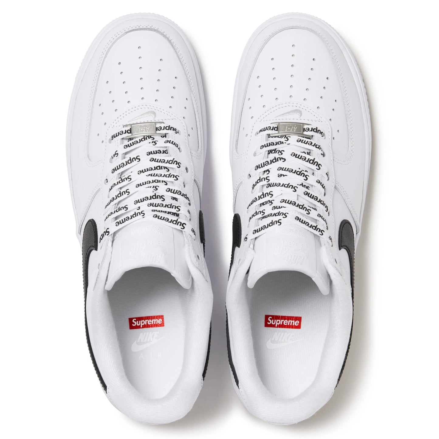 Supreme x Nike Air Force 1 Low "Box Logo - White/Black"