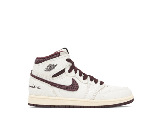 A Ma Maniere x Air Jordan 1 Retro High OG PS "Sail/Burgundy"