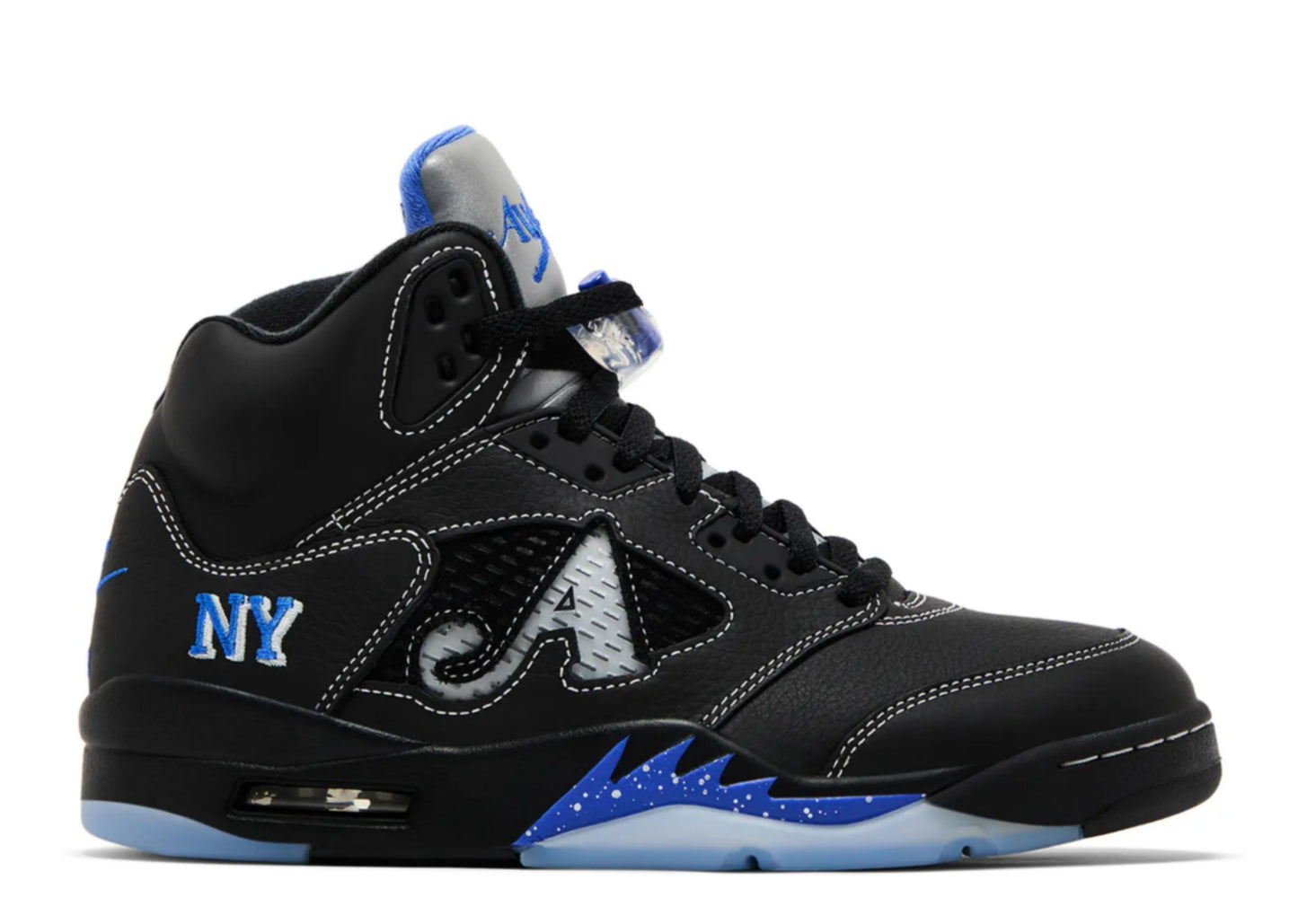 Awake NY x Air Jordan 5 Retro "Black/Racer Blue"
