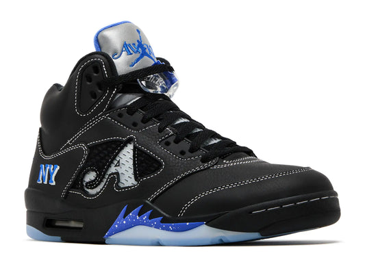 Awake NY x Air Jordan 5 Retro "Black/Racer Blue"