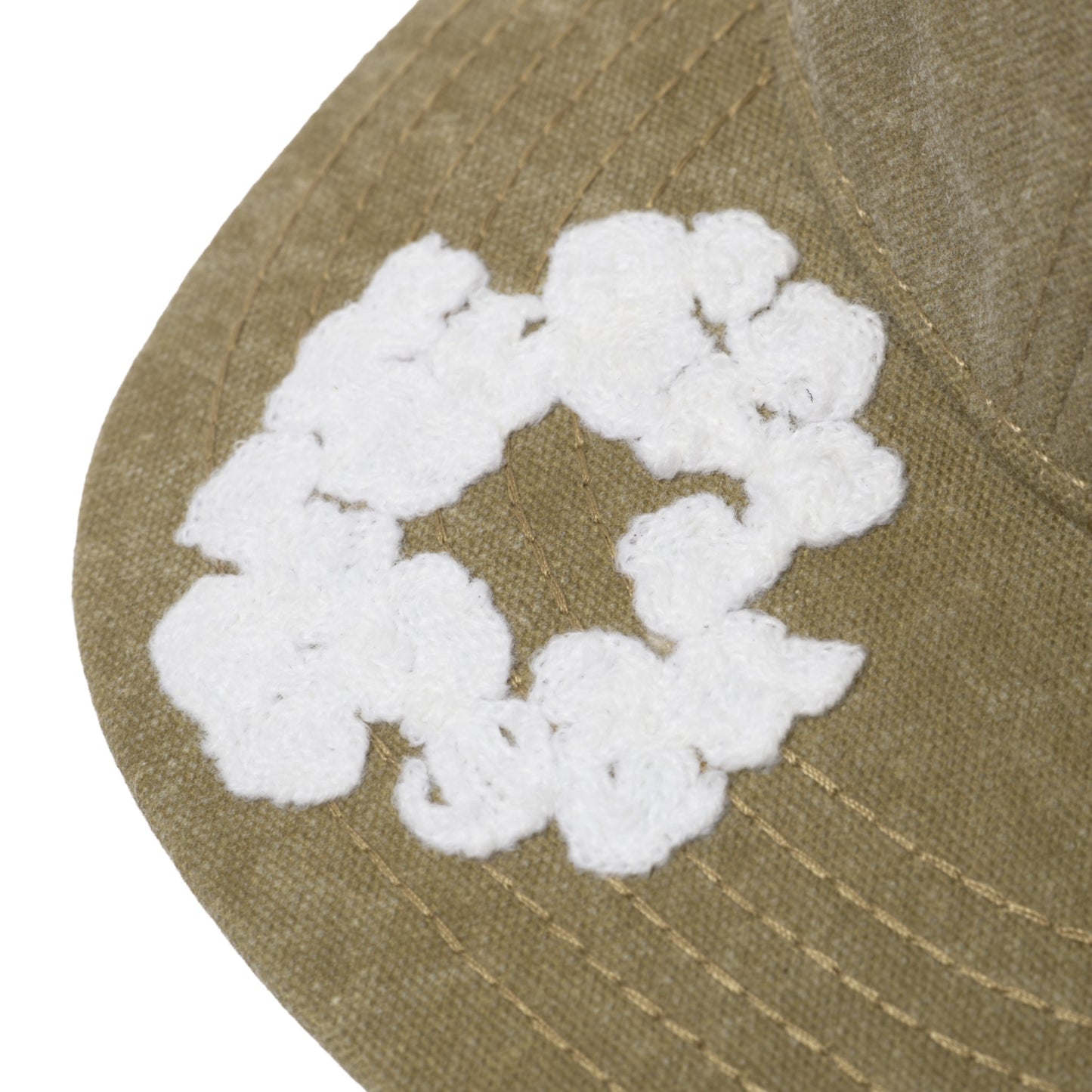 Denim Tears Cotton Wreath Dyed Cap "Beige"