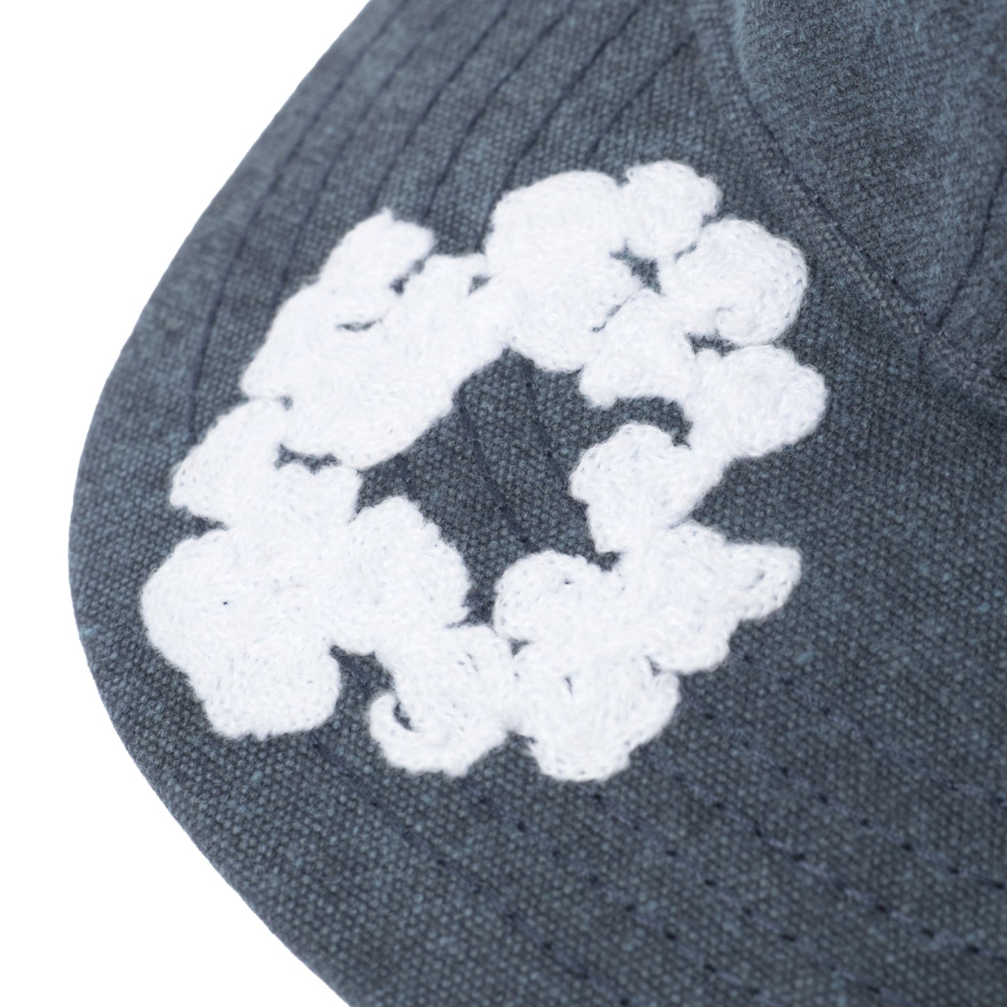 Denim Tears Cotton Wreath Dyed Cap "Navy"