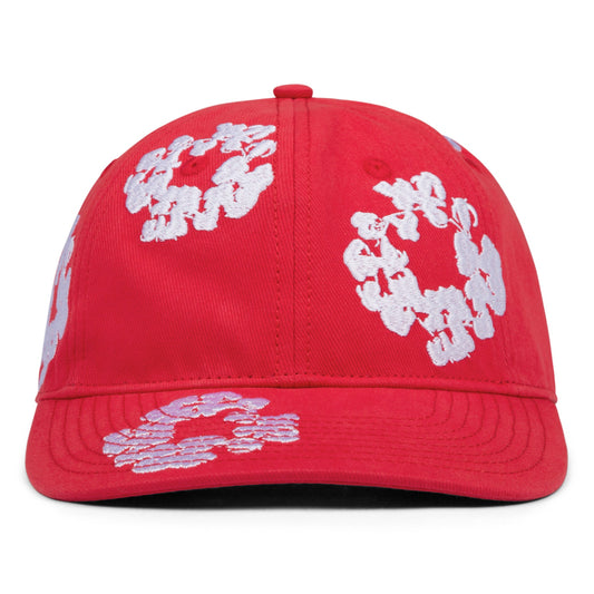 Denim Tears The Cotton Wreath Cap "Red"