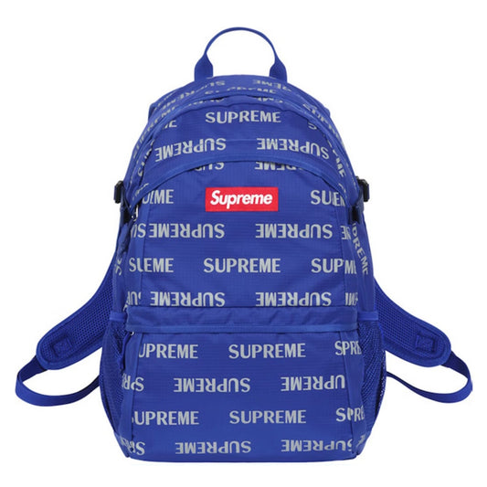 Supreme 3M Reflective Repeat Backpack "Royal"