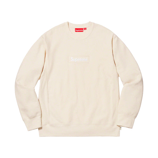 Supreme Box Logo Crewneck "Natural"