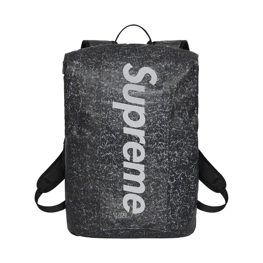 Supreme Waterproof Reflective Speckled Backpack "Black"