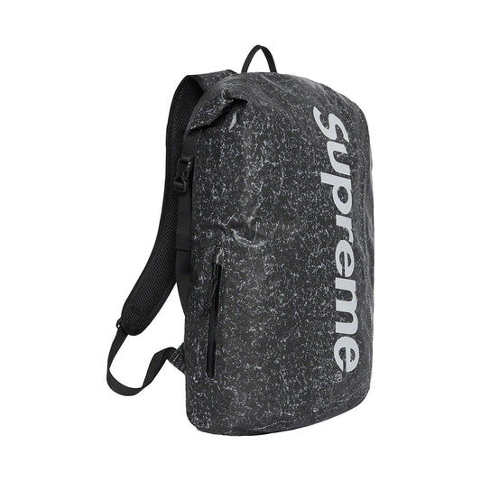 Supreme Waterproof Reflective Speckled Backpack "Black"