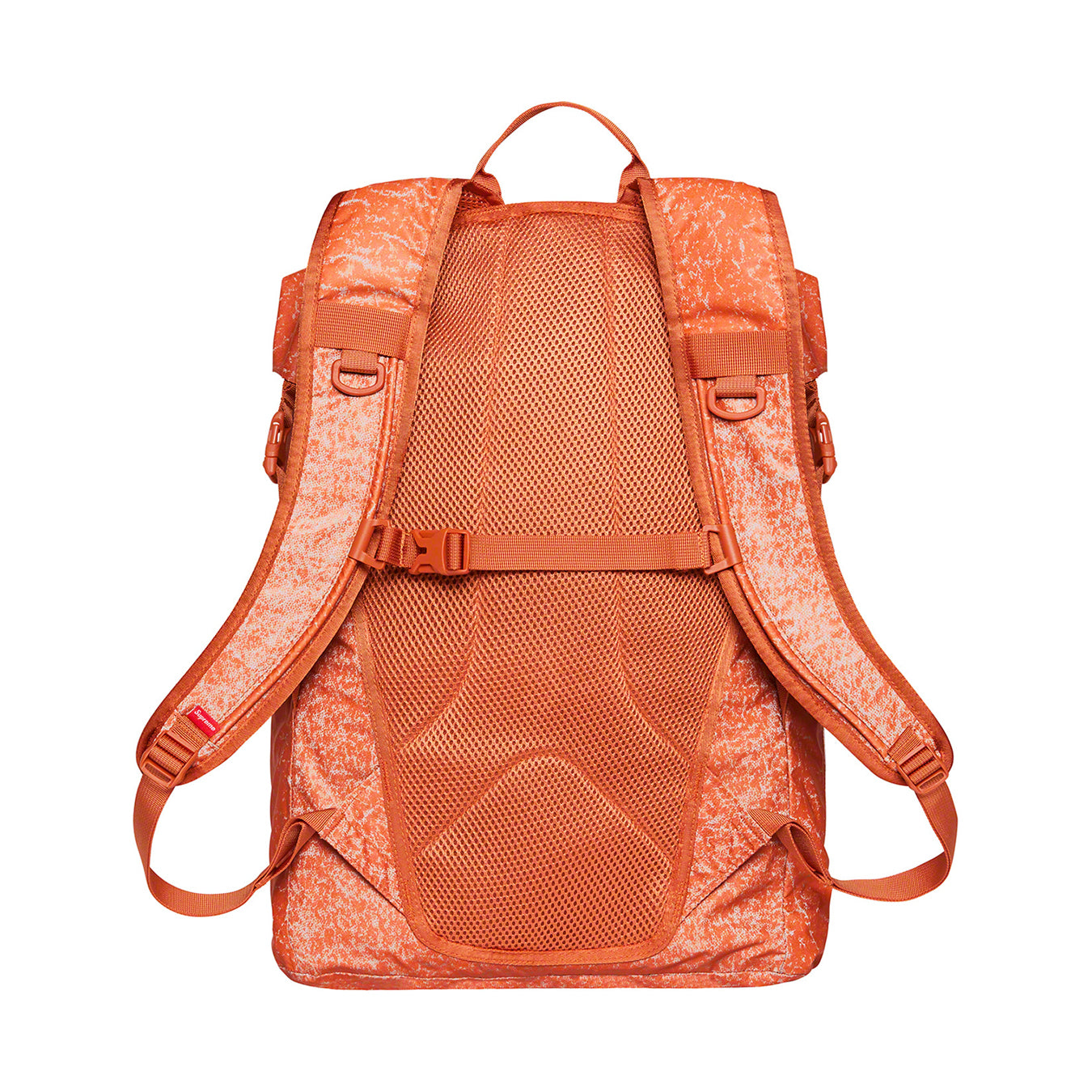 Supreme Waterproof Reflective Speckled Backpack "Orange"