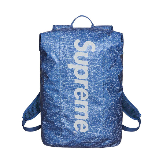 Supreme Waterproof Reflective Speckled Backpack "Royal"