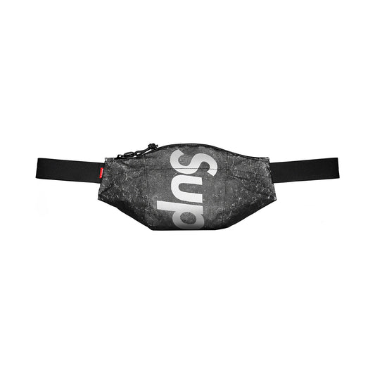 Supreme Waterproof Reflective Speckled Waist Bag "Black"