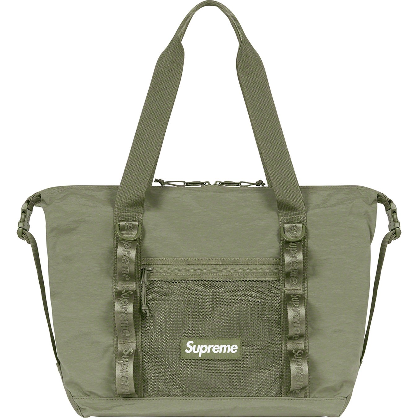 Supreme Zip Tote "Olive"