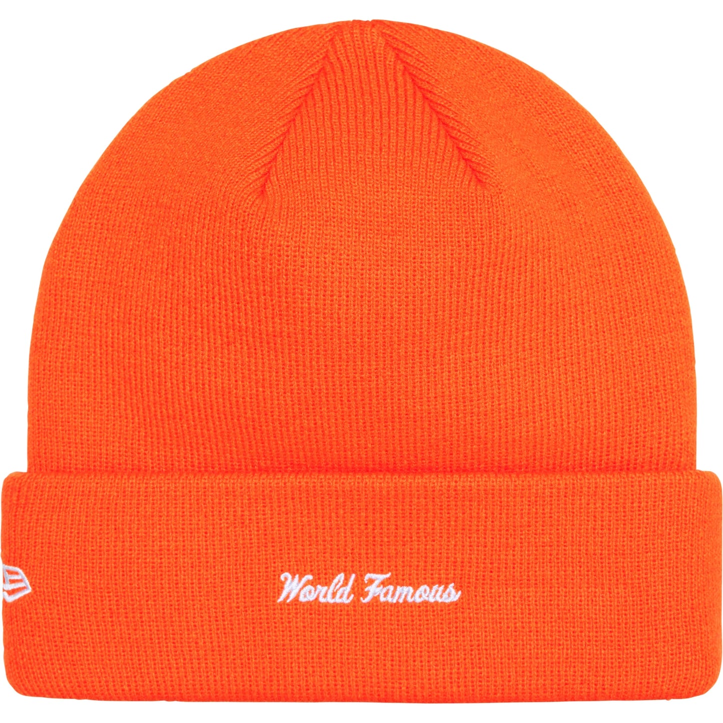 Supreme New Era Box Logo Beanie "Dark Orange"