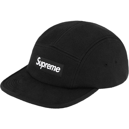 Supreme Loro Piana Wool Camp Cap "Black"