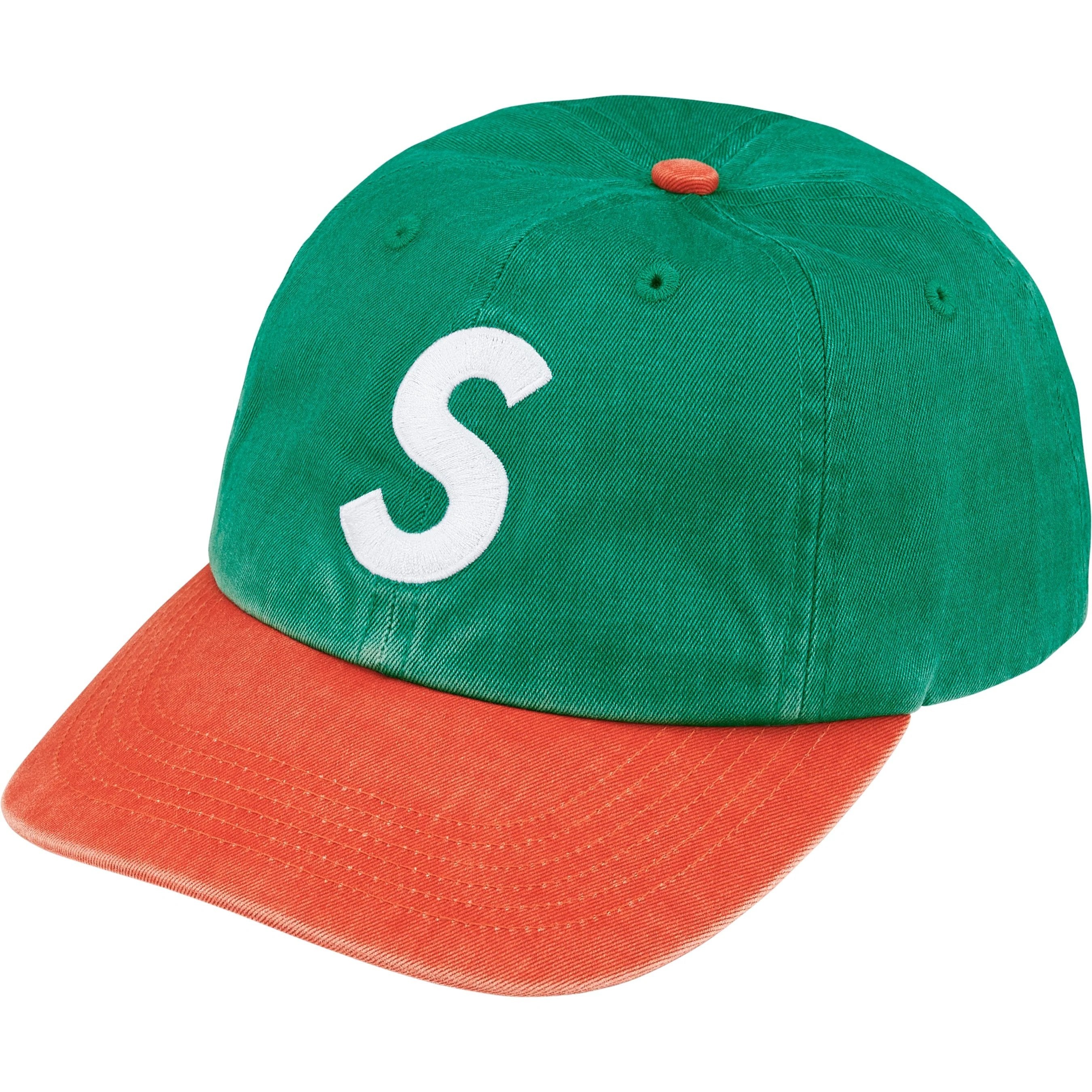 Supreme Pigment Coated 2-Tone S Logo 6-Panel 