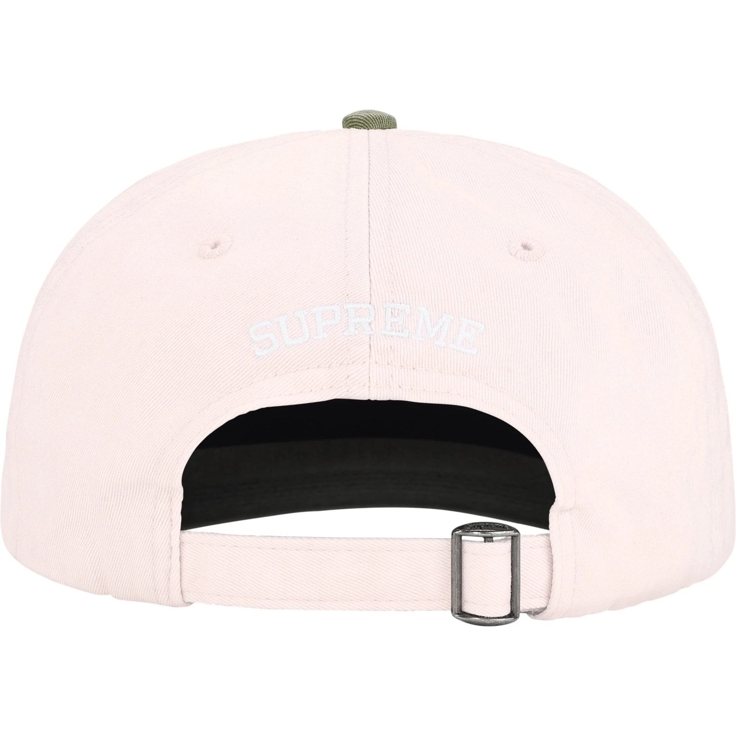 Supreme Pigment Coated 2-Tone S Logo 6-Panel "Light Pink"