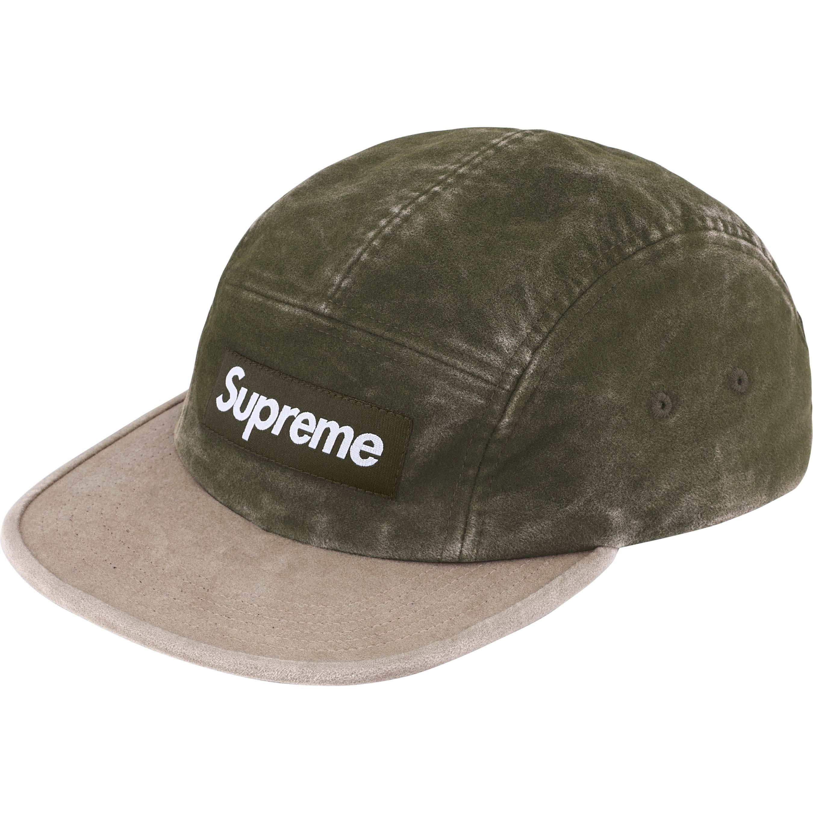 Supreme 2-Tone Moleskin Camp Cap 