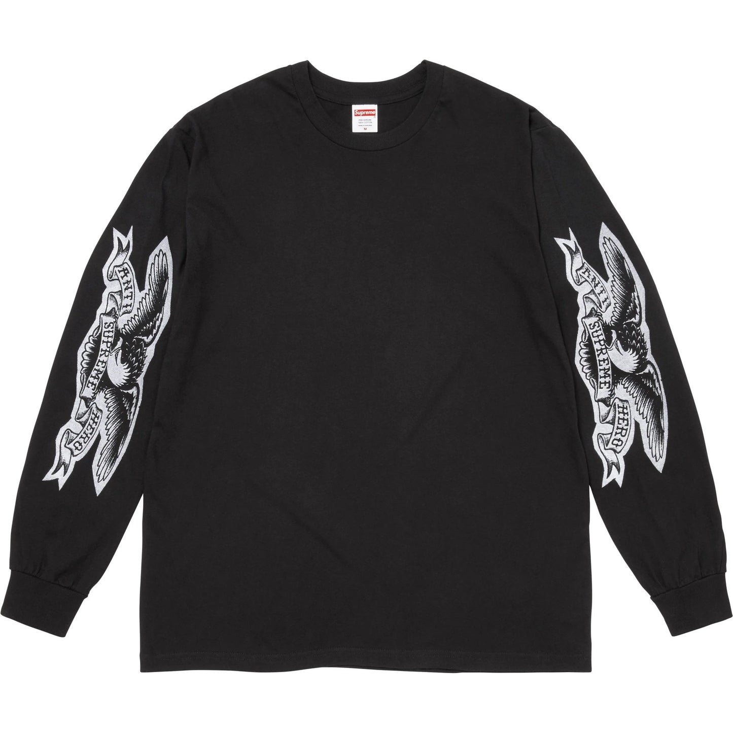 Supreme ANTIHERO Eagle L/S Tee "Black"