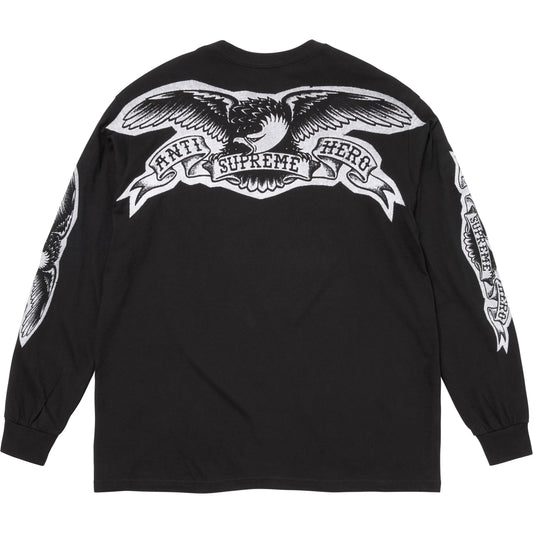 Supreme ANTIHERO Eagle L/S Tee "Black"