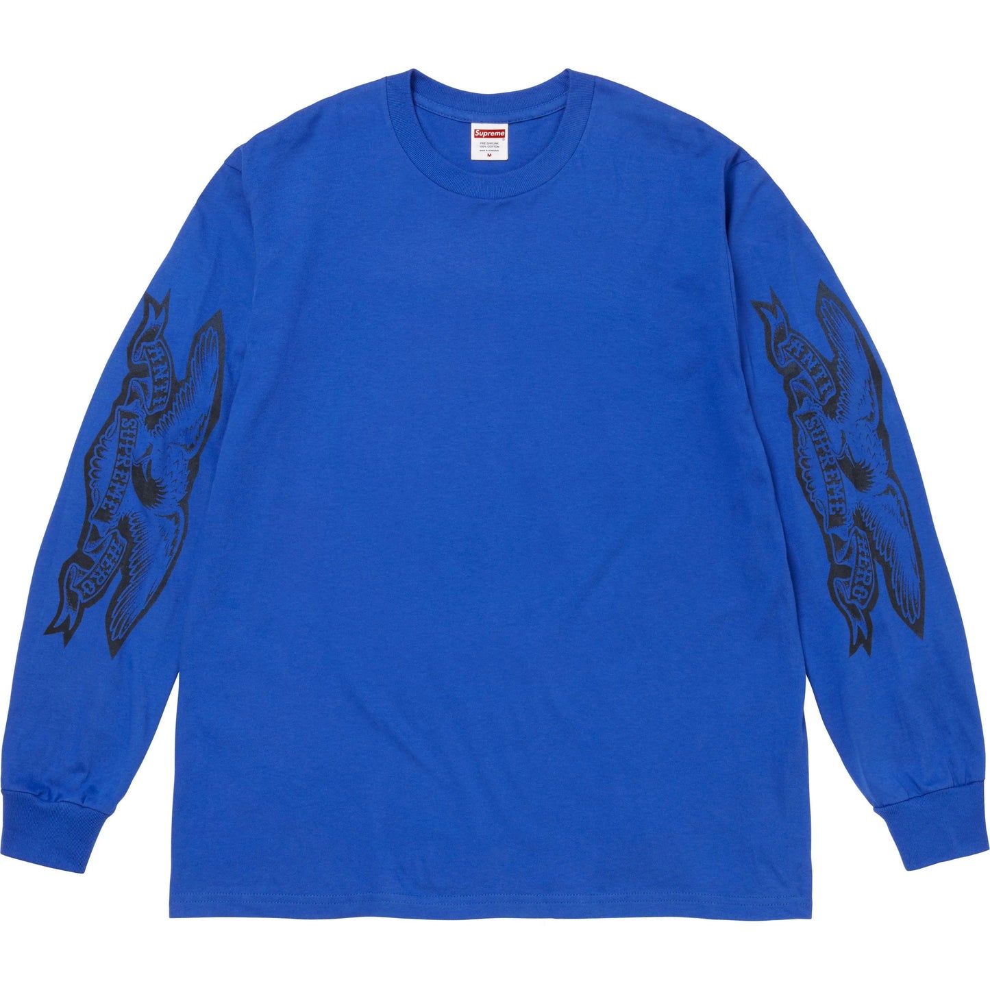 Supreme ANTIHERO Eagle L/S Tee "Royal"