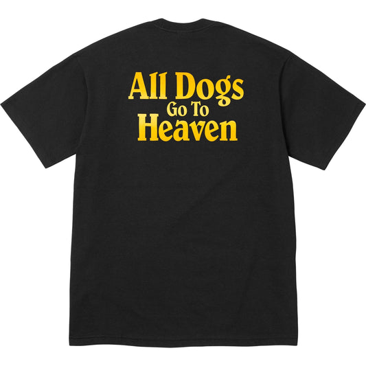 Supreme All Dogs Go To Heaven Tee "Black"