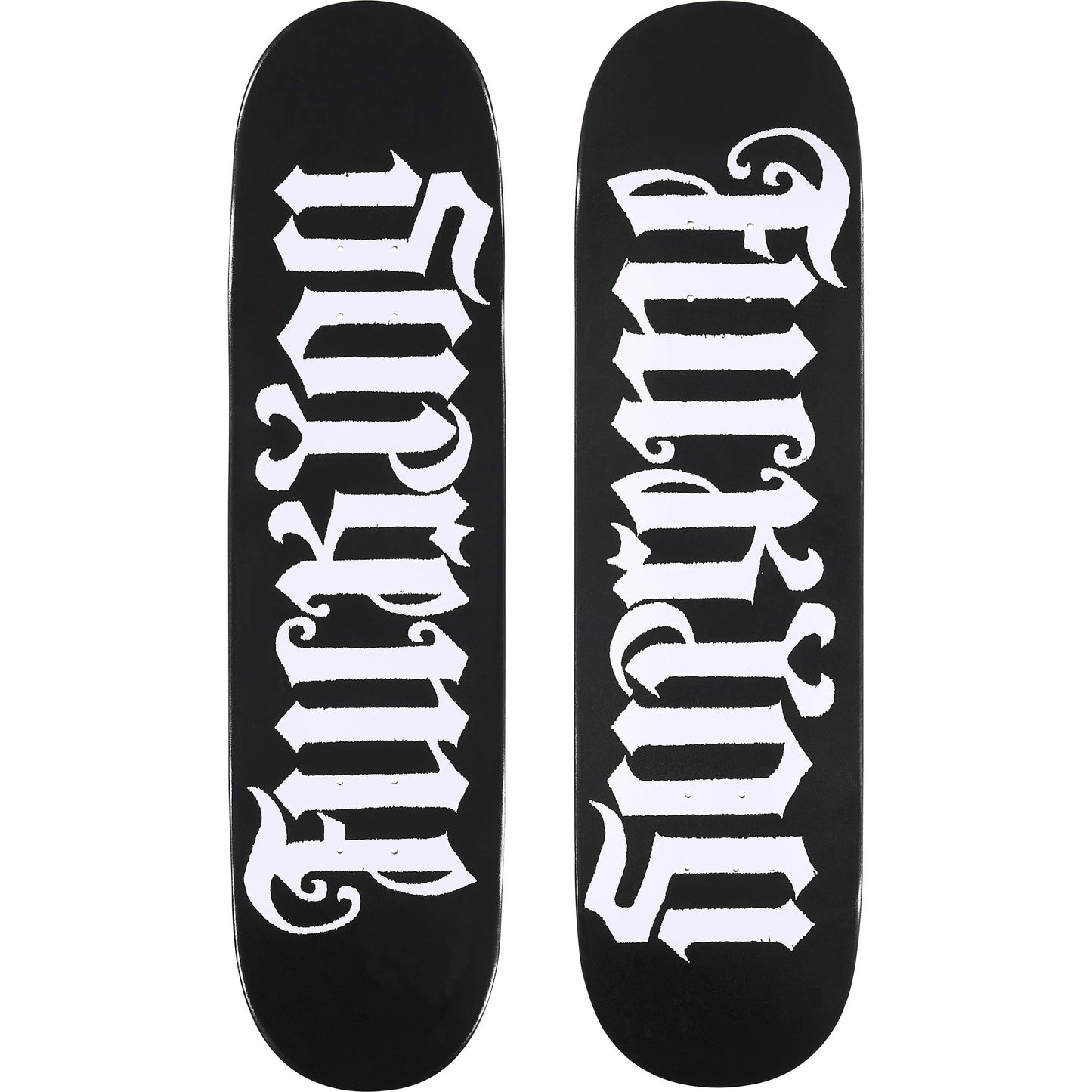 Supreme Ambigram Skateboard "Black"