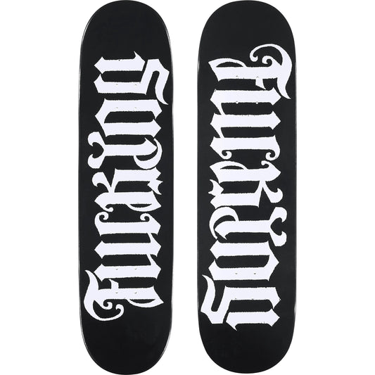 Supreme Ambigram Skateboard "Black"
