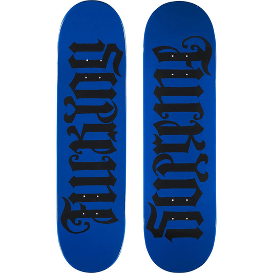 Supreme Ambigram Skateboard "Blue"