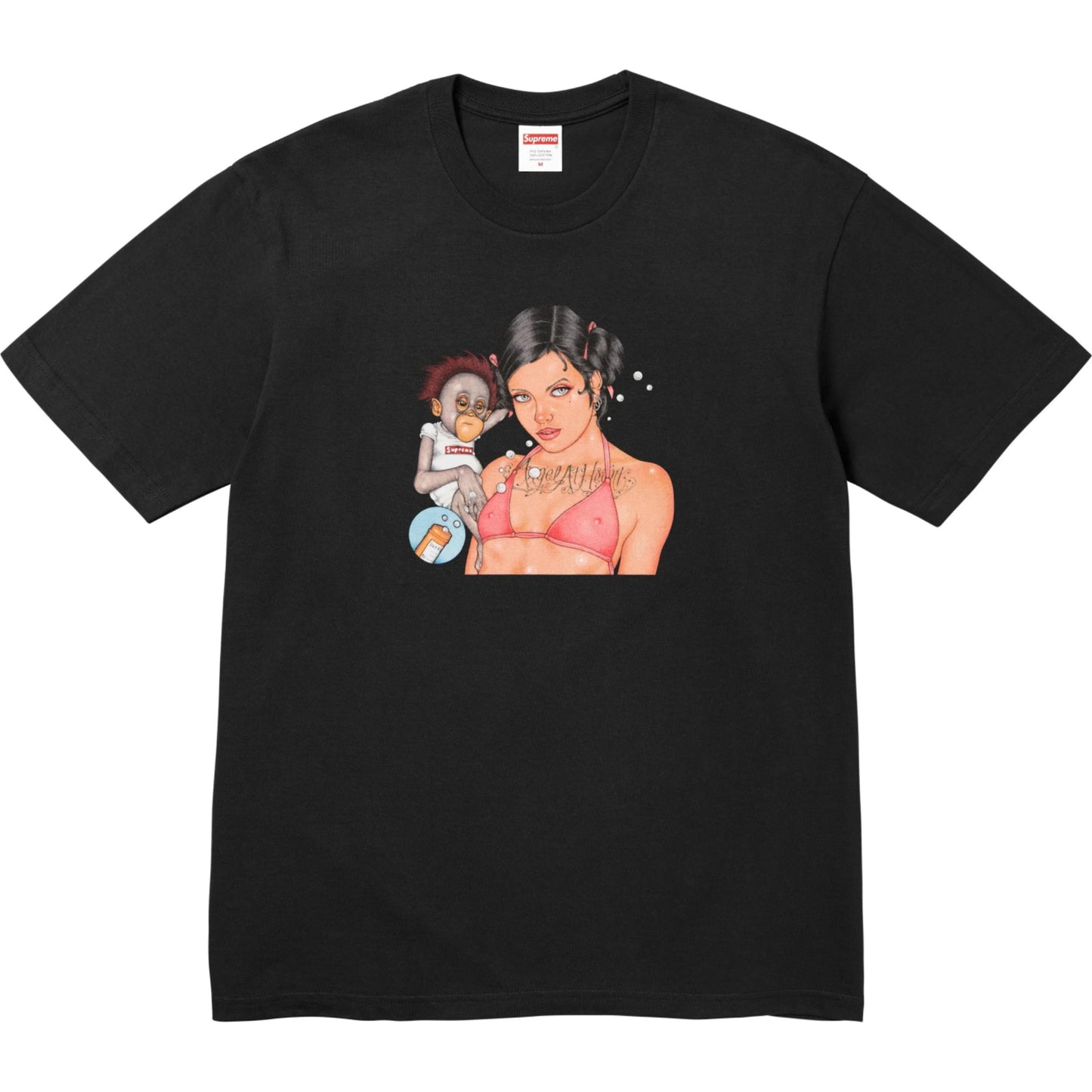 Supreme Angel Tee "Black"