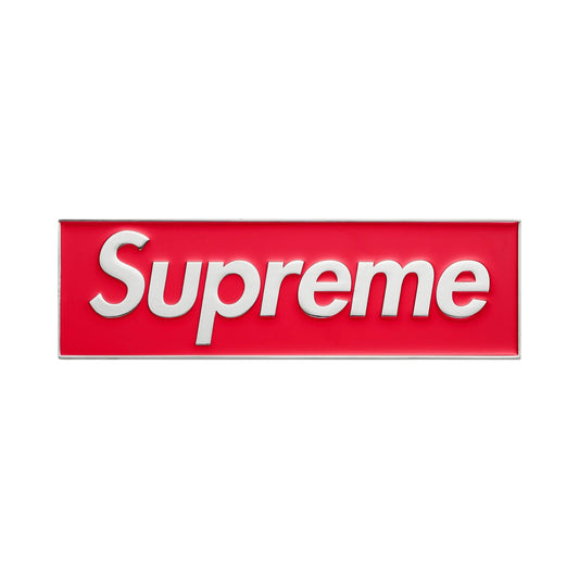 Supreme Box Logo Car Emblem "Red"
