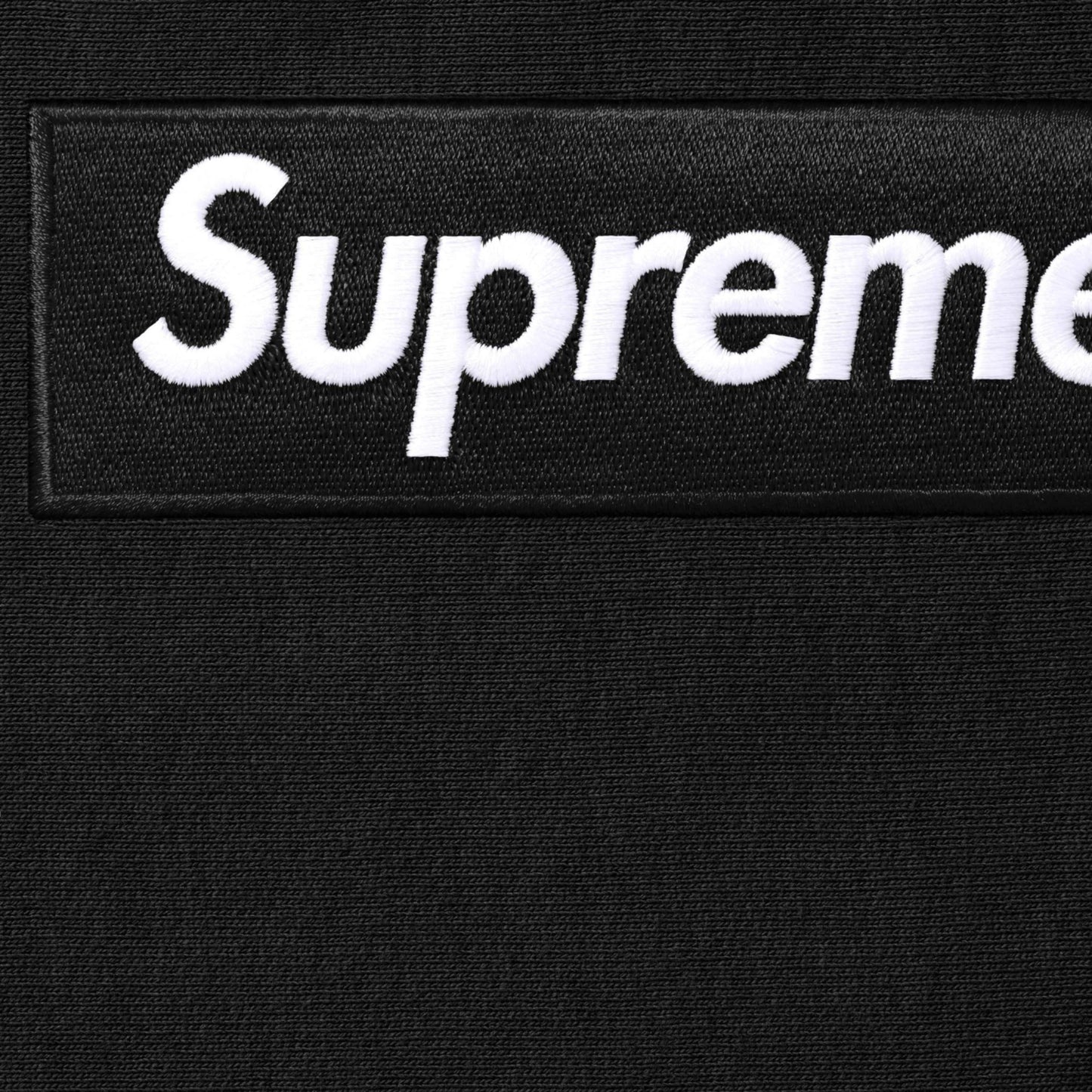 Supreme Box Logo Hooded Sweatshirt "Black"