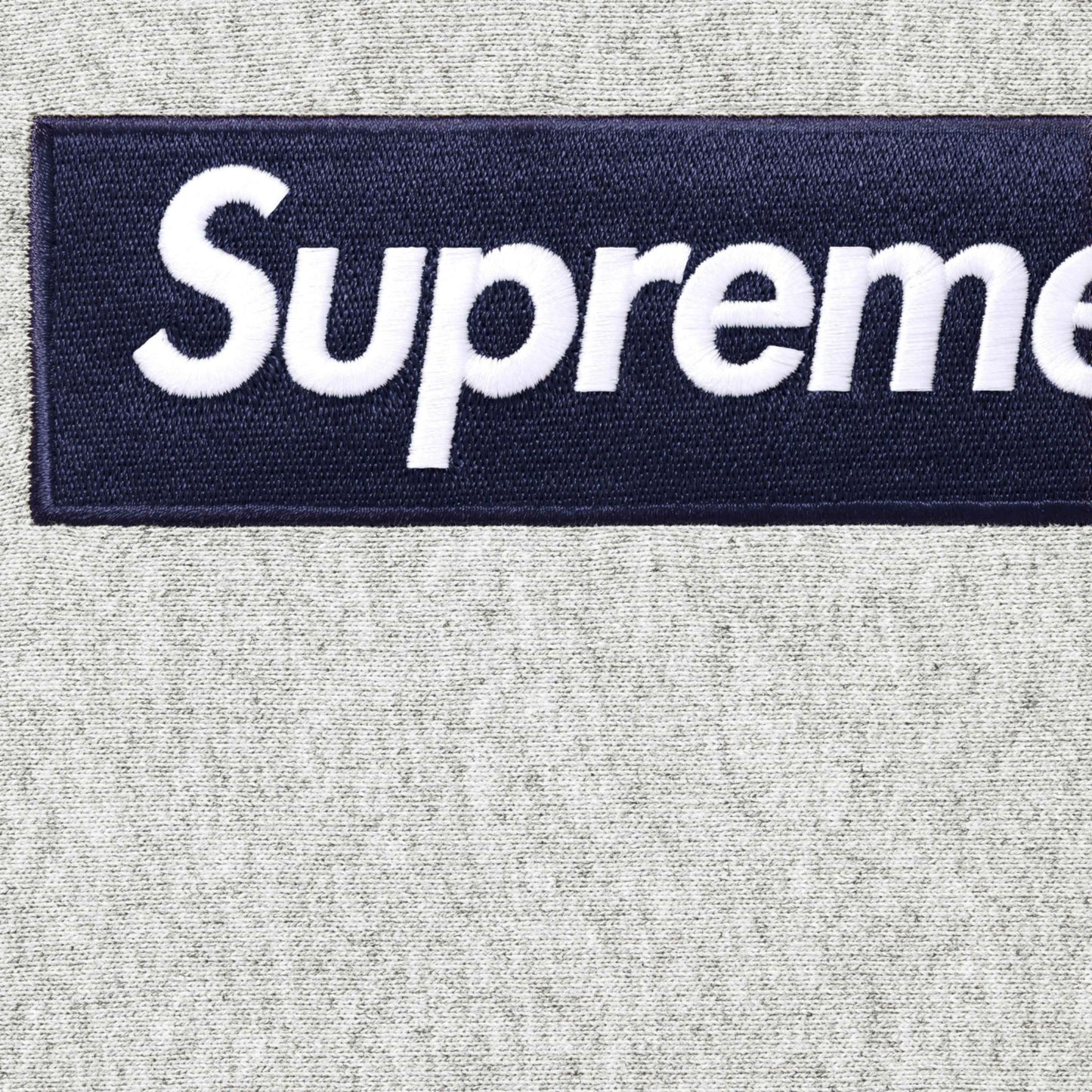 Supreme Box Logo Hooded Sweatshirt "Heather Grey"