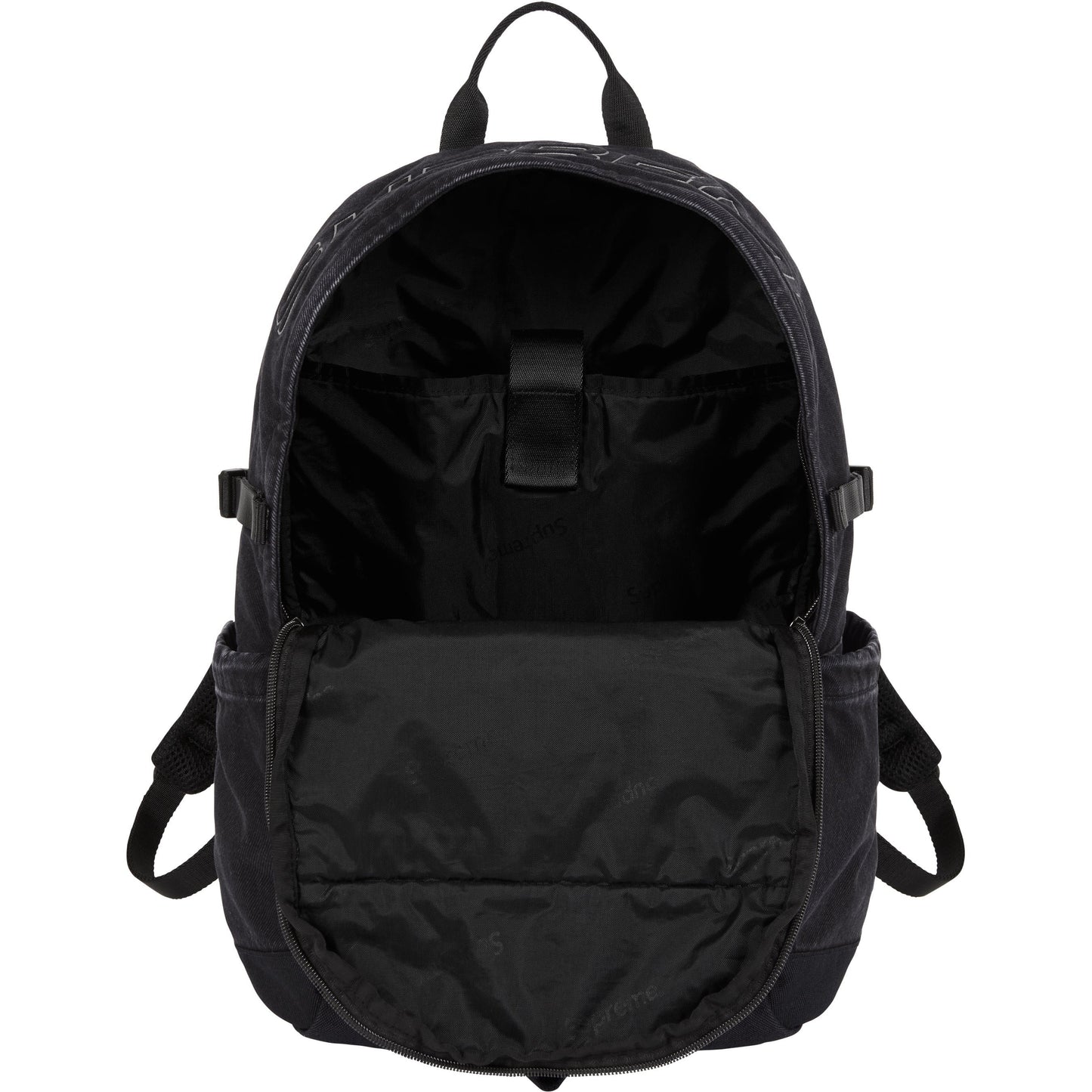Supreme Denim Backpack "Black"