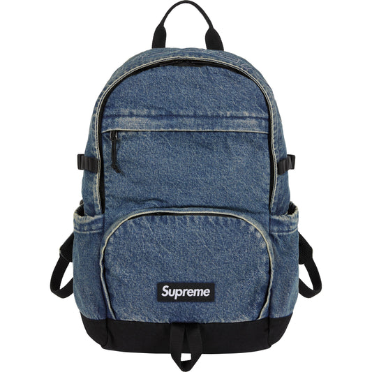 Supreme Denim Backpack "Washed Indigo"