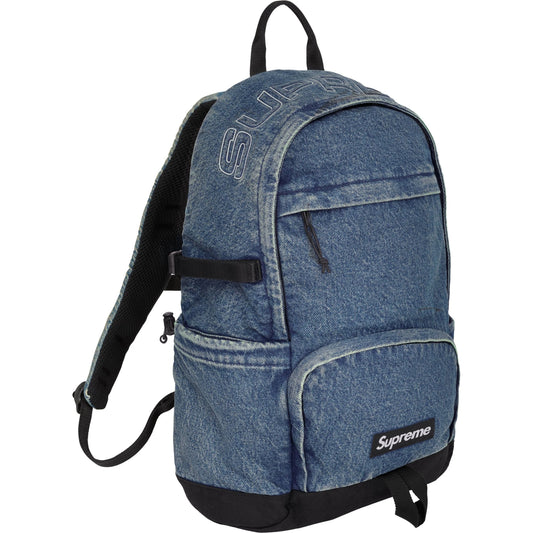 Supreme Denim Backpack "Washed Indigo"