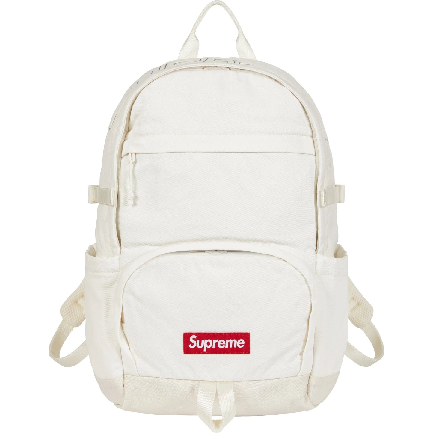 Supreme Denim Backpack "White"