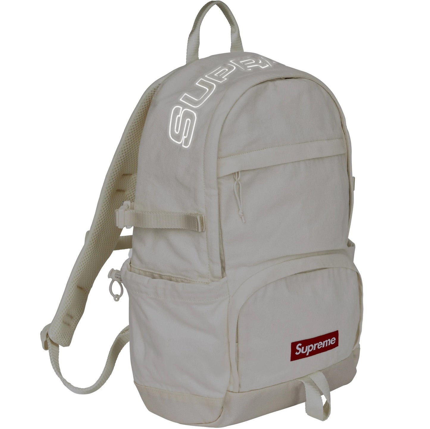Supreme Denim Backpack "White"