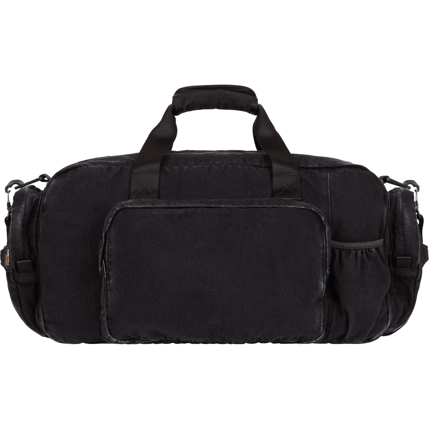 Supreme Denim Duffle Bag "Black"