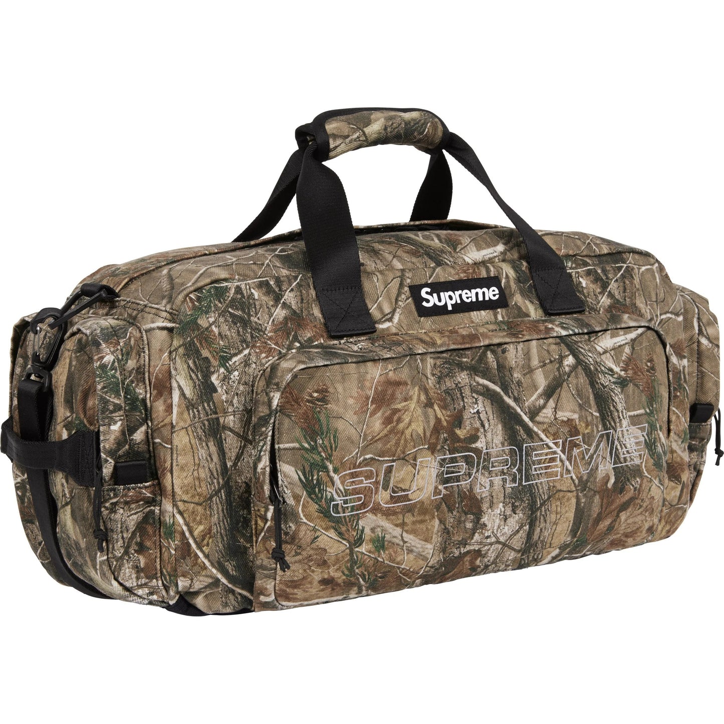 Supreme Denim Duffle Bag "Realtree AP Camo"