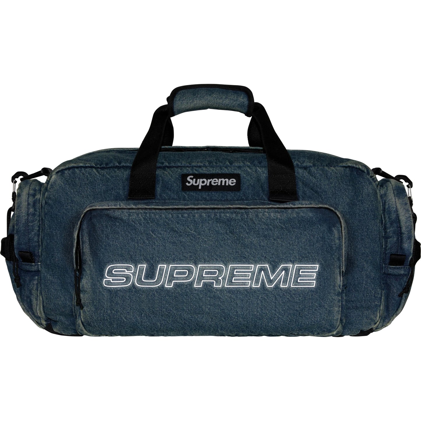 Supreme Denim Duffle Bag "Washed Indigo"