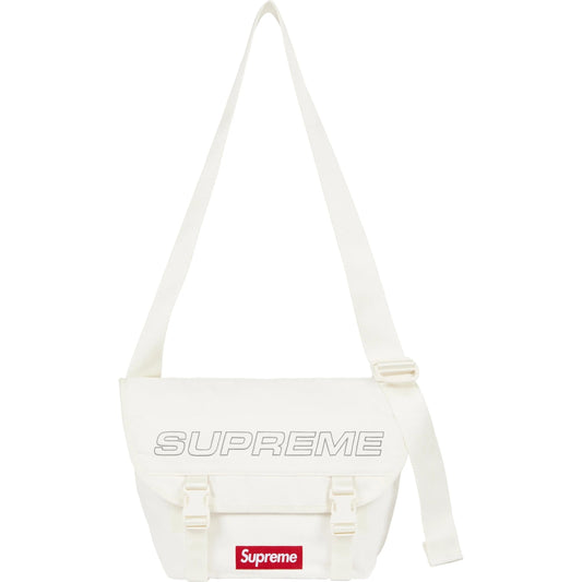 Supreme Denim Messenger Bag "White"